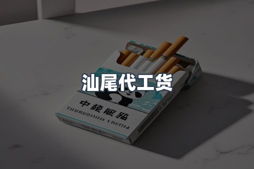 汕尾代工货